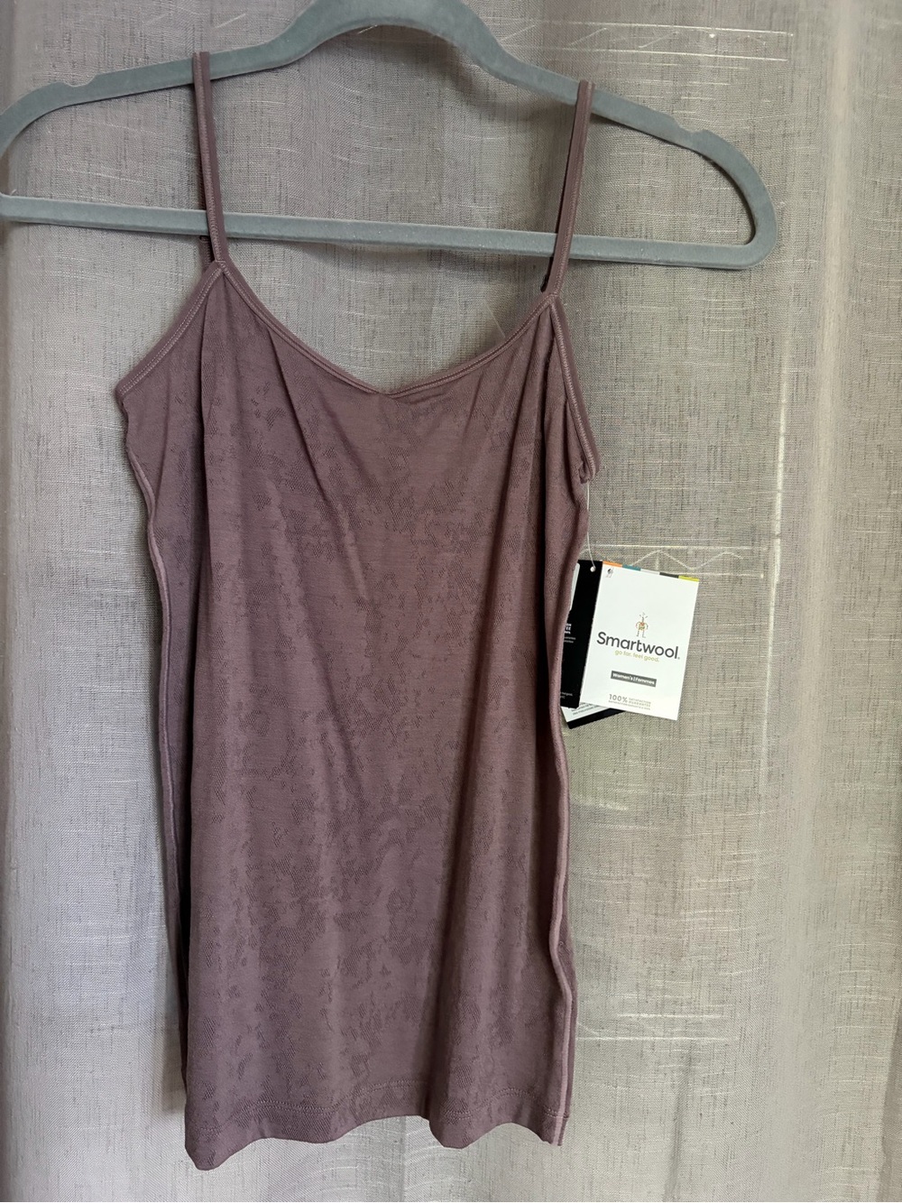 Smartwool Merino 150 Lace Tank NWT Small, Sparrow